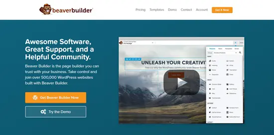 Beaver Builder بهترین افزونه صفحه ساز وردپرس!